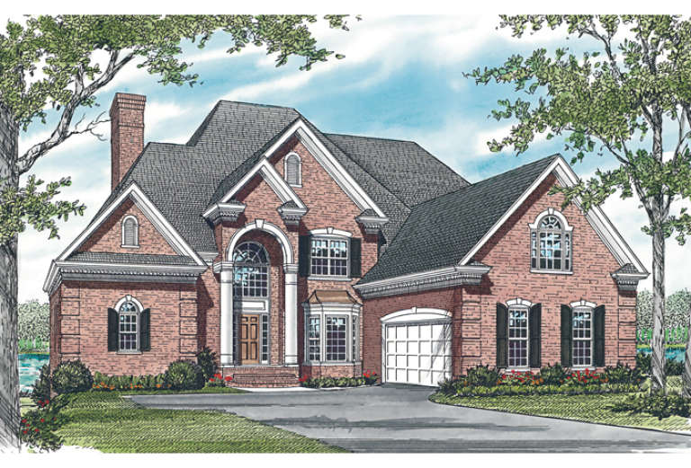 House Plan House Plan #13056 Front Elevation