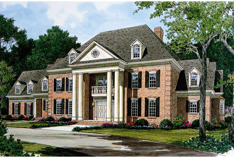 House Plan House Plan #13078 Front Elevation