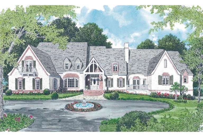 House Plan House Plan #13083 Front Elevation