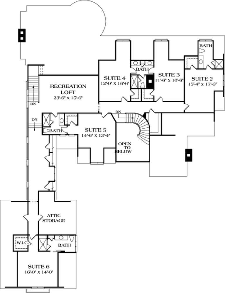 House Plan House Plan #13086 Drawing 3