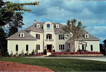 Luxury House Plan #3323-00533 Elevation Photo