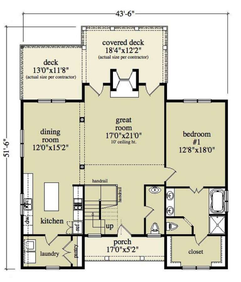 House Plan House Plan #13148 Drawing 1