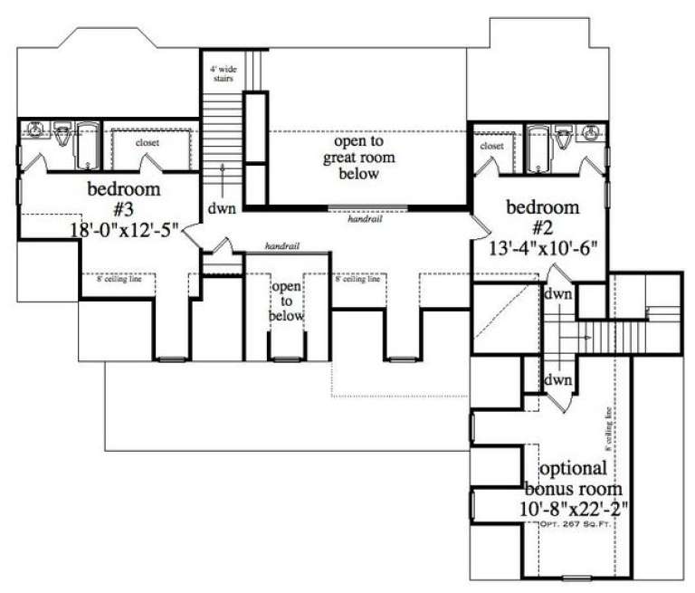 House Plan House Plan #13149 Drawing 3