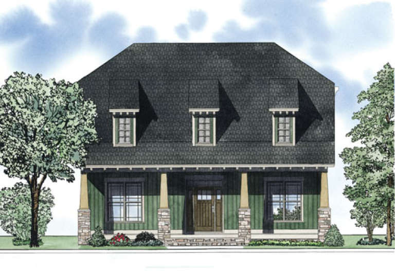 House Plan House Plan #13178 Front Elevation