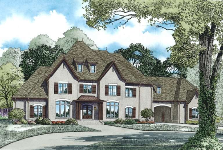 House Plan House Plan #13467 Front Elevation