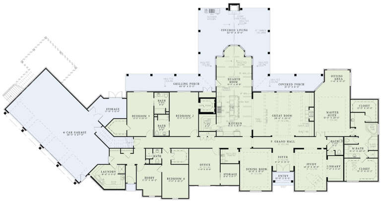 House Plan House Plan #13468 Drawing 1