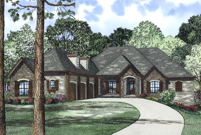 House Plan House Plan #13471 Front Elevation