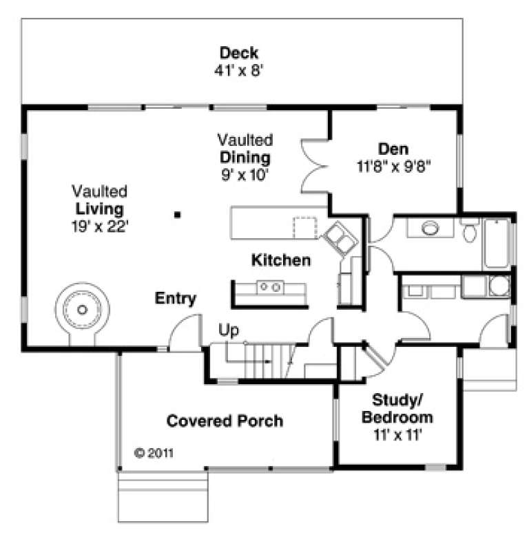 House Plan House Plan #13473 Drawing 1