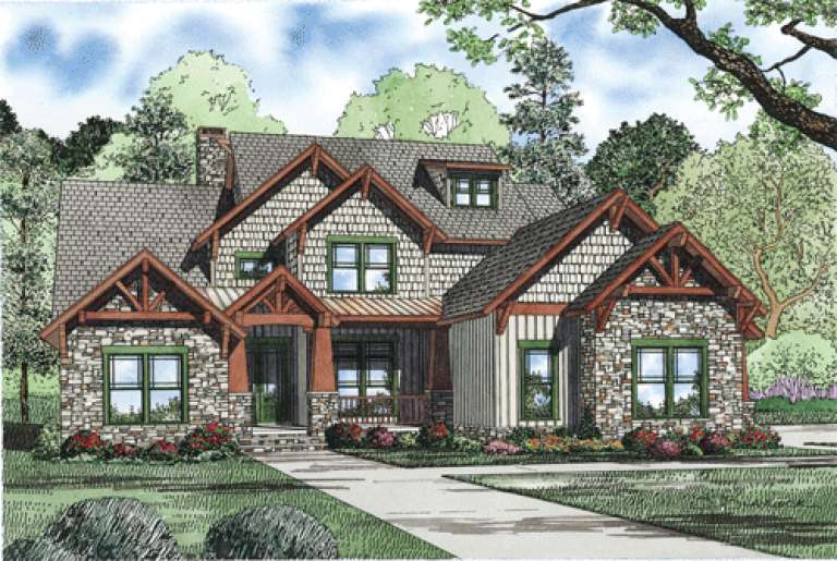 House Plan House Plan #13479 Front Elevation