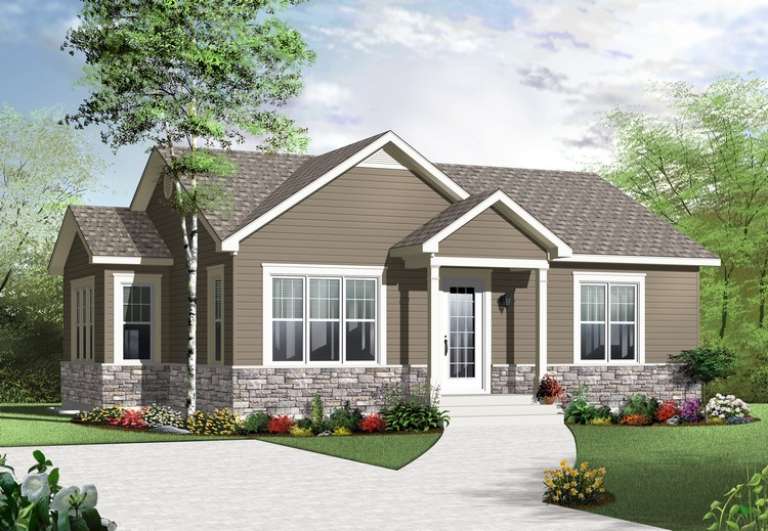 House Plan House Plan #13568 Front Elevation