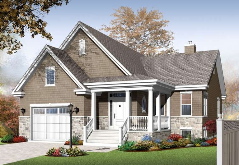 House Plan House Plan #13574 Front Elevation