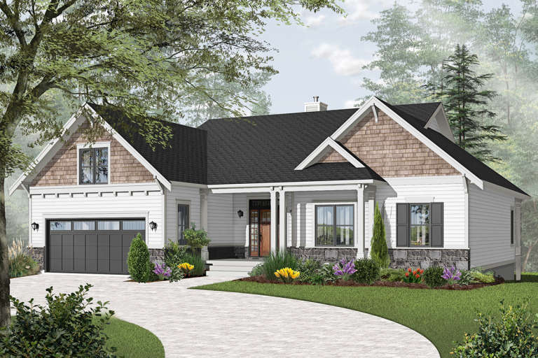 House Plan House Plan #13583 Front Elevation 