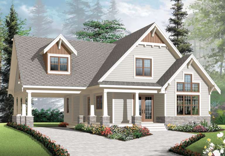 House Plan House Plan #13596 Front Elevation