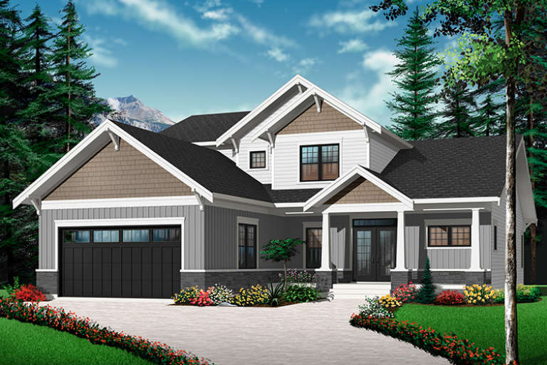 House Plan House Plan #13598 Front Elevation