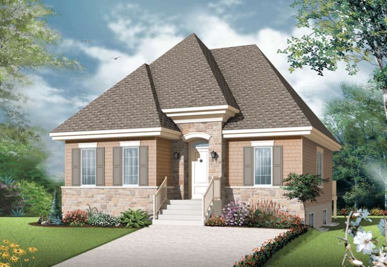 House Plan House Plan #13611 Front Elevation