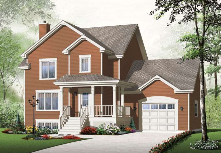 House Plan House Plan #13636 Front Elevation