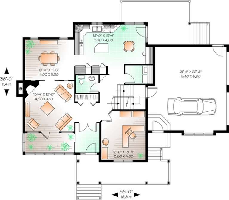 House Plan House Plan #13638 Drawing 1
