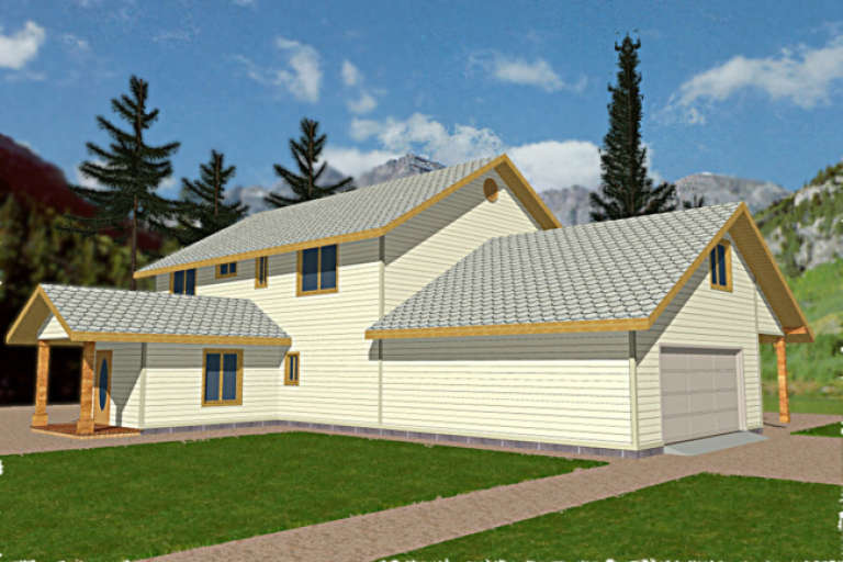 House Plan House Plan #1367 Front Elevation