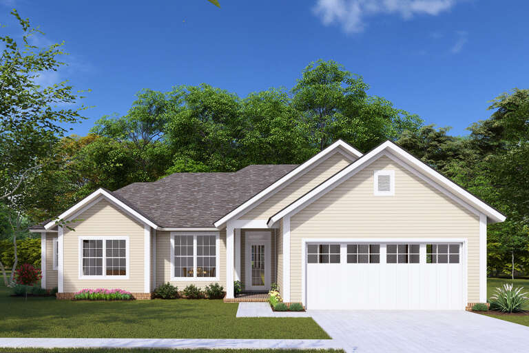 House Plan House Plan #13705 Front Elevation
