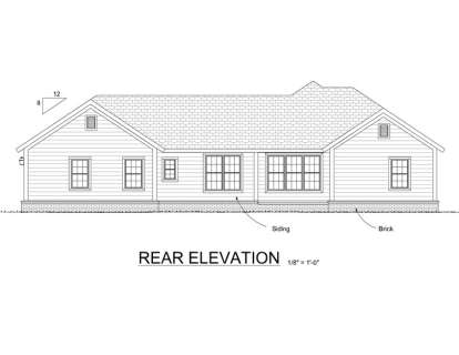 Traditional House Plan #4848-00051 Elevation Photo
