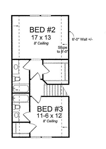 Floorplan 2 for House Plan #4848-00062