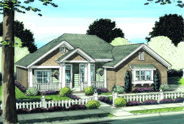 House Plan House Plan #13739 Front Elevation
