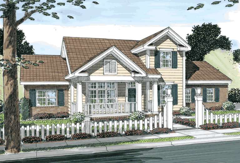 House Plan House Plan #13751 Front Elevation