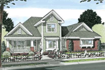 Craftsman House Plan #4848-00082 Elevation Photo