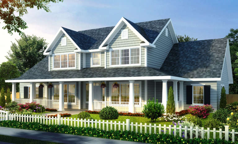 House Plan House Plan #13763 Front Elevation