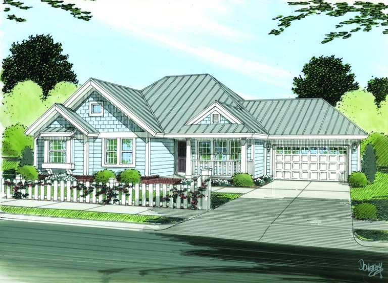 House Plan House Plan #13775 Front Elevation