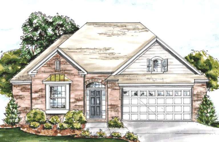 House Plan House Plan #13819 Front Elevation