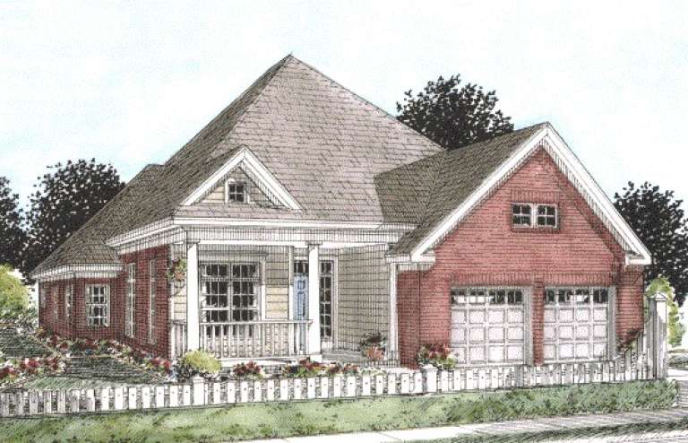House Plan House Plan #13828 Front Elevation