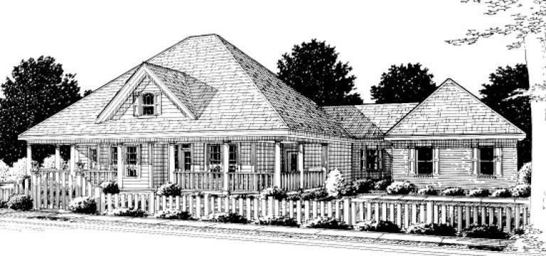 House Plan House Plan #13841 Front Elevation