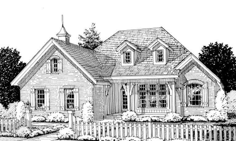 House Plan House Plan #13857 Front Elevation