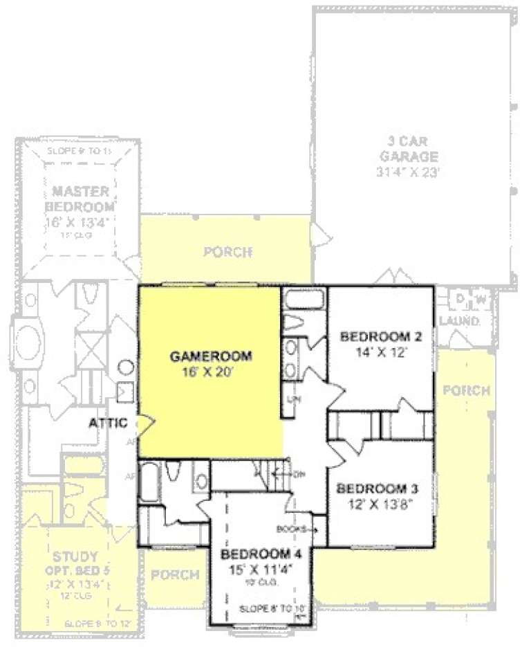 House Plan House Plan #13889 Drawing 2