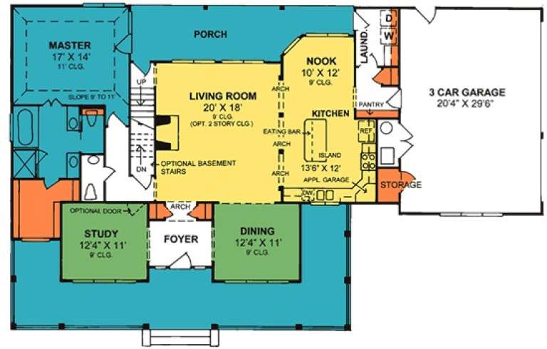 House Plan House Plan #13904 Drawing 1