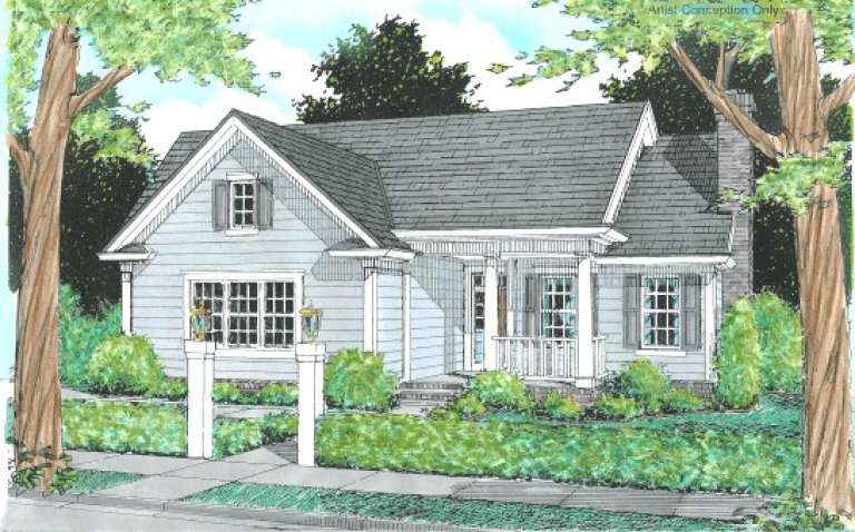 House Plan House Plan #13911 Front Elevation
