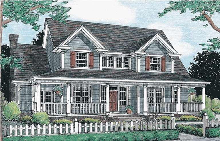 House Plan House Plan #13913 Front Elevation