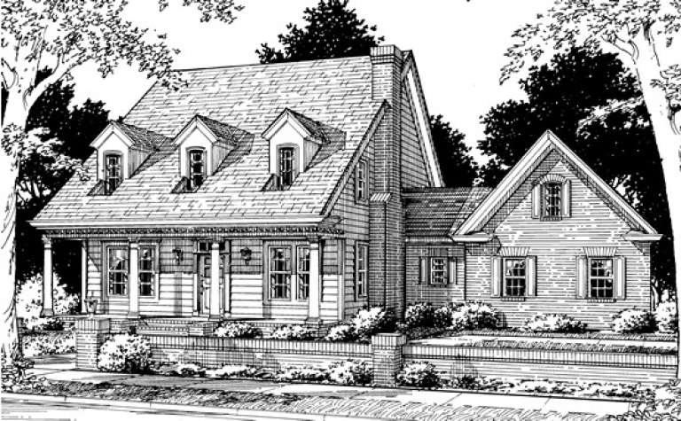 House Plan House Plan #13926 Front Elevation