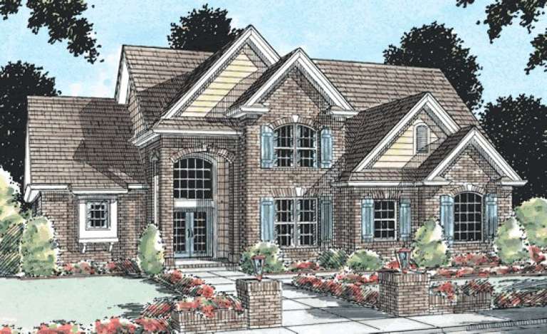 House Plan House Plan #13946 Front Elevation
