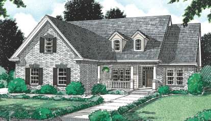 Country House Plan #4848-00279 Elevation Photo
