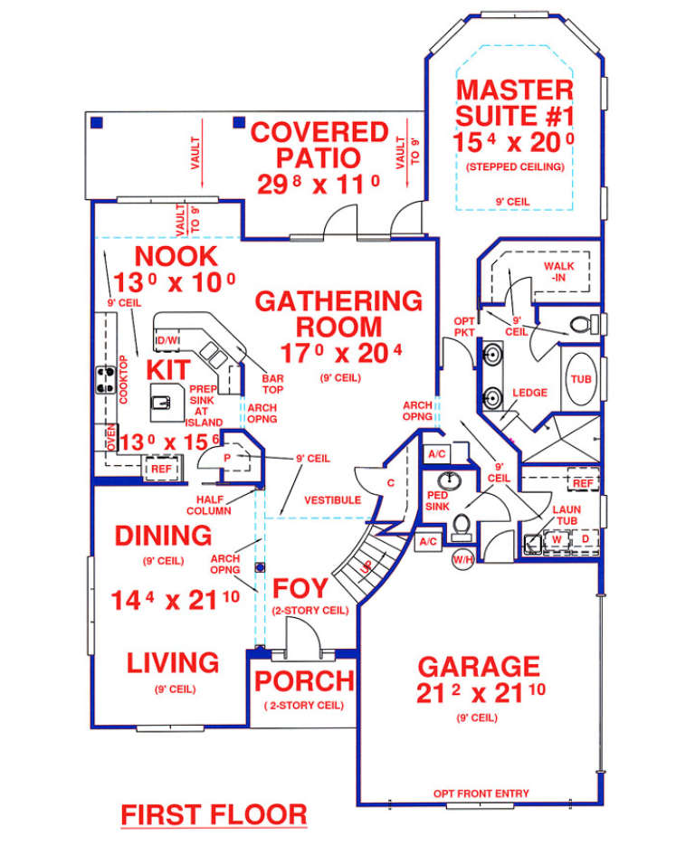 House Plan House Plan #14085 Drawing 1