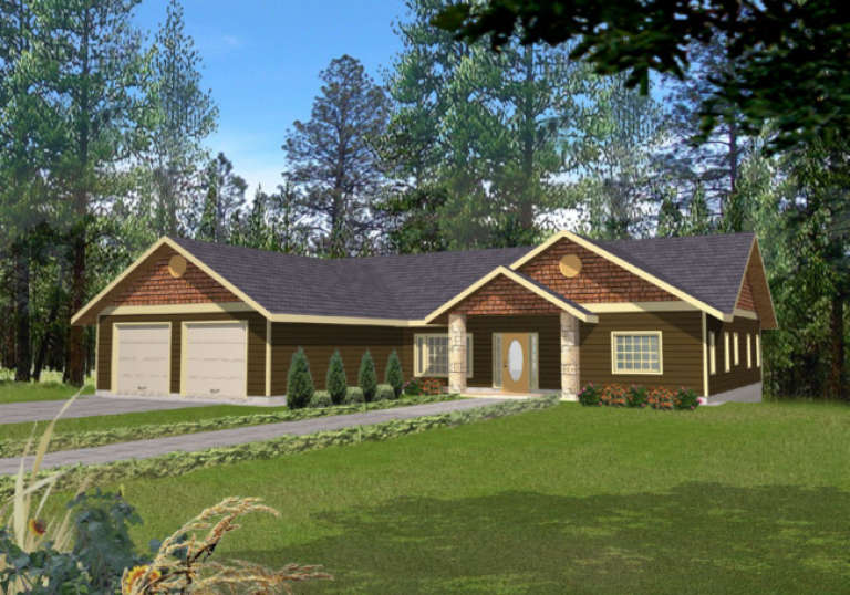 House Plan House Plan #1421 Front Elevation