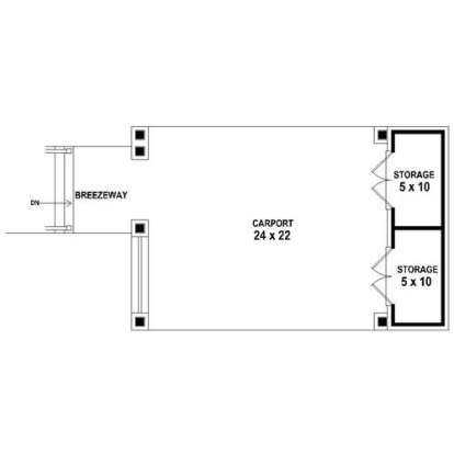 Floorplan 1 for House Plan #053-02918