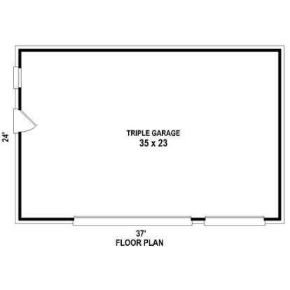 Floorplan 1 for House Plan #053-02921