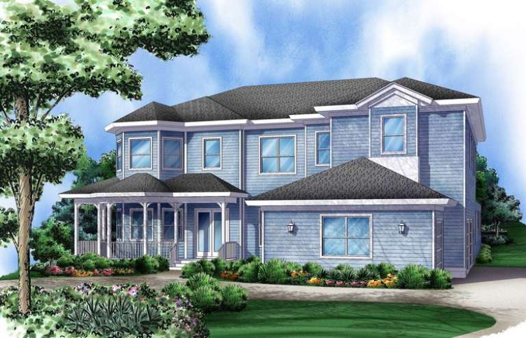 House Plan House Plan #14262 Front Elevation