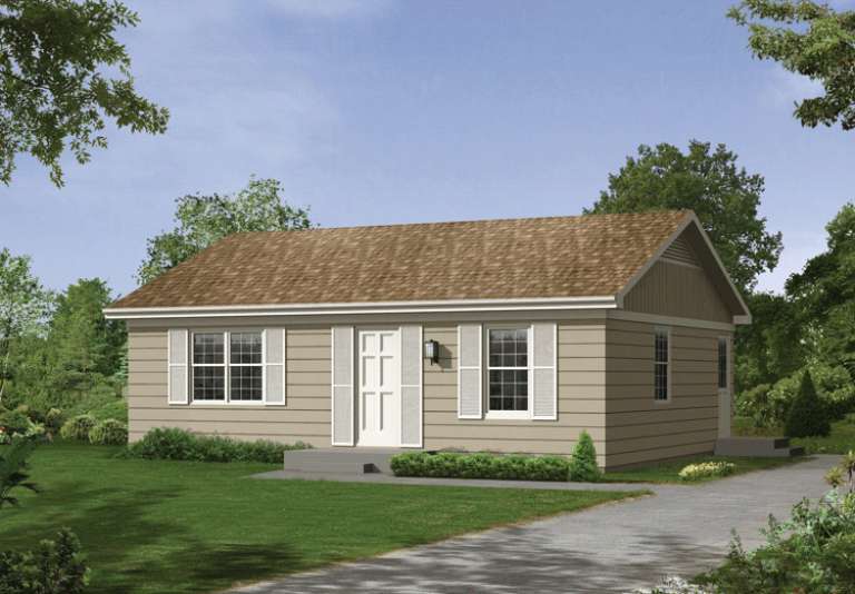 House Plan House Plan #14281 Front Elevation