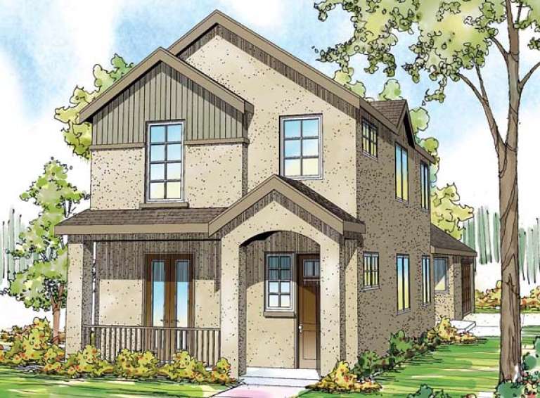 House Plan House Plan #14293 Front Elevation