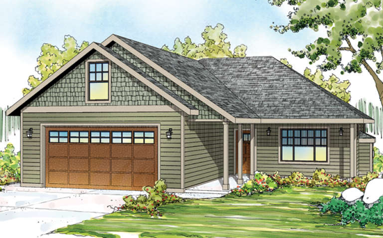 House Plan House Plan #14296 Front Elevation