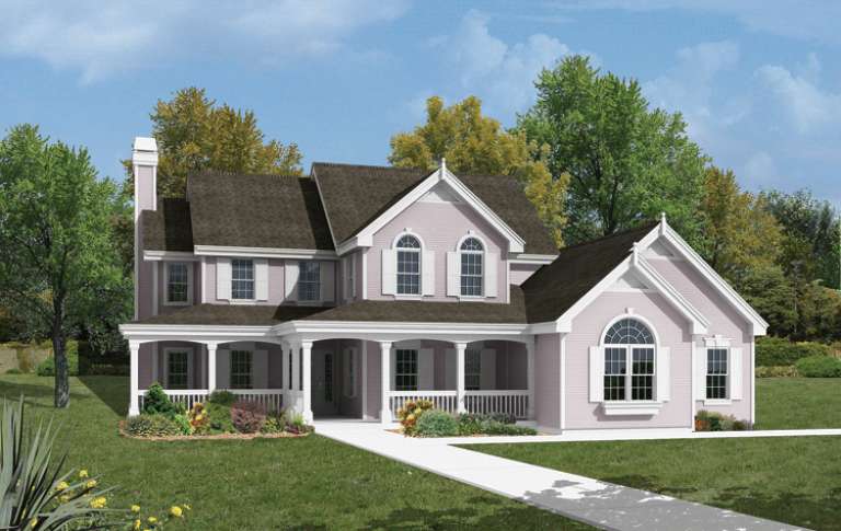 House Plan House Plan #14311 Front Elevation